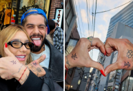Virginia e Zé Felipe fazem tatuagens iguais no Japão: "Para eternizar"