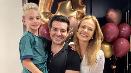 Thaís é mãe de Luis Miguel, filho com o cantor sertanejo Belutti