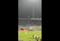 Colo Colo x Fortaleza é suspenso após invasão de torcedores ao gramado