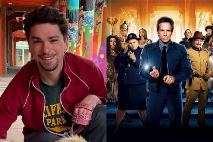 Jake Cherry, de "Uma Noite no Museu", fala sobre trabalhar com Ben Stiller