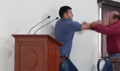 Vereadores trocam socos e xingamentos durante sessão em MT; veja vídeo