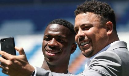 Vinicius Júnior iguala Ronaldo em gols pelo Real Madrid; veja ranking