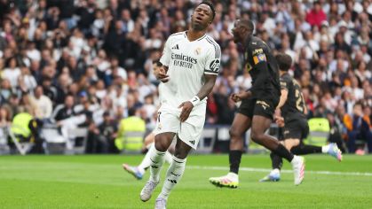 Vinicius Jr. lamenta pênalti perdido contra o Valencia