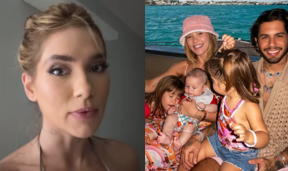A esposa do cantor Zé Felipe ainda brincou que tem apenas “cinco dias de paz no mês” por causa das doenças das crianças