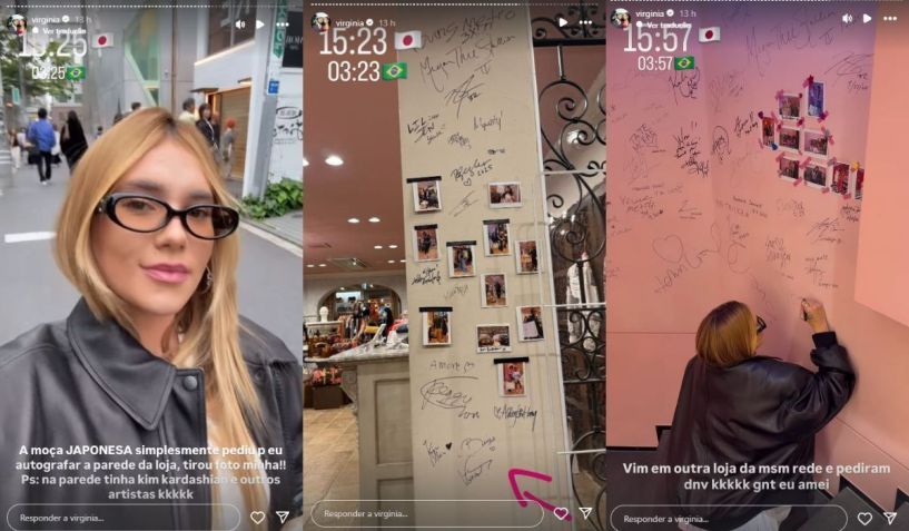 Virginia Fonseca foi convidada a autografar suas lojas na capital coreana • Instagram/Virginia Fonseca