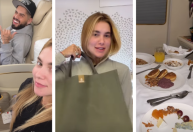 Virginia e Zé Felipe mostram detalhes de viagem luxuosa de primeira classe