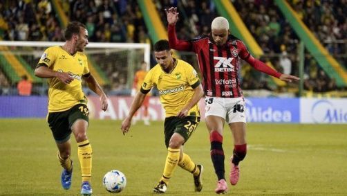 Lance de DyJ x Vitória pela Sul-Americana