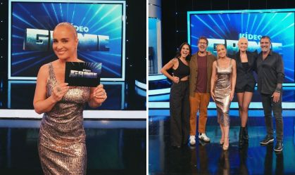Angélica reúne Xuxa, Junno Andrade, Fábio Porchat e Priscila Castello Branco em especial do Vídeo Game