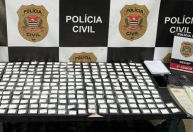 Suspeito de matar oito pessoas é preso com drogas e “anotações” do tráfico