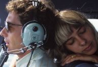 Adriane Galisteu deixa mensagem para família de Ayrton Senna em série