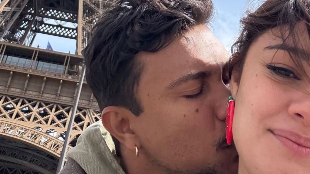 Xamã e Sophie Charlotte em Paris