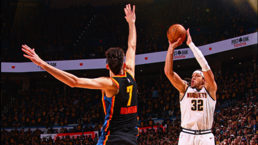 Cesta decisiva de Aaron Gordon pela primeira partida das semifinais da Conferência Oeste da NBA