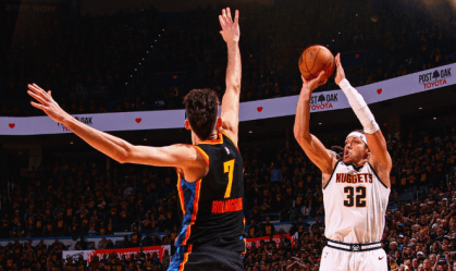 NBA: Nuggets vencem Thunder no jogo 1 da semifinal do Oeste