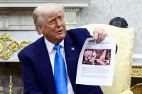 Foto de "genocídio" exibida por Trump é do Congo, não da África do Sul