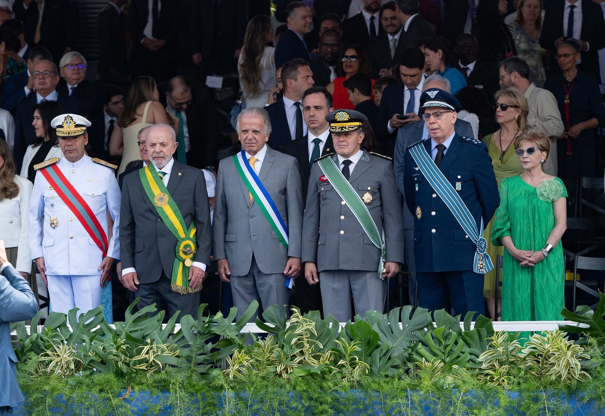 Lula, Mucio e comandantes das Forças Armadas