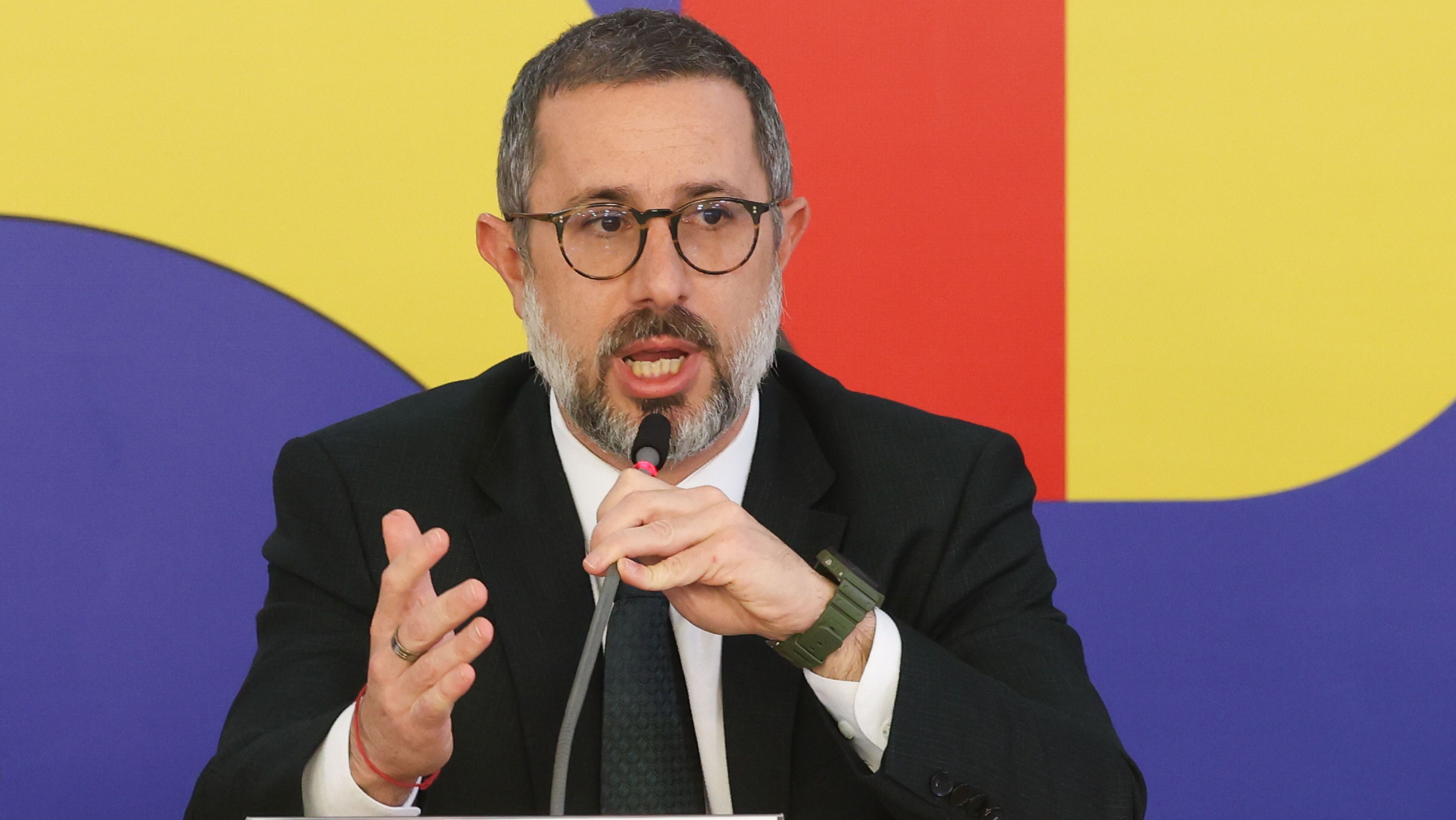 O ministro da Controladoria-Geral da União (CGU), Vinicius Marques de Carvalho