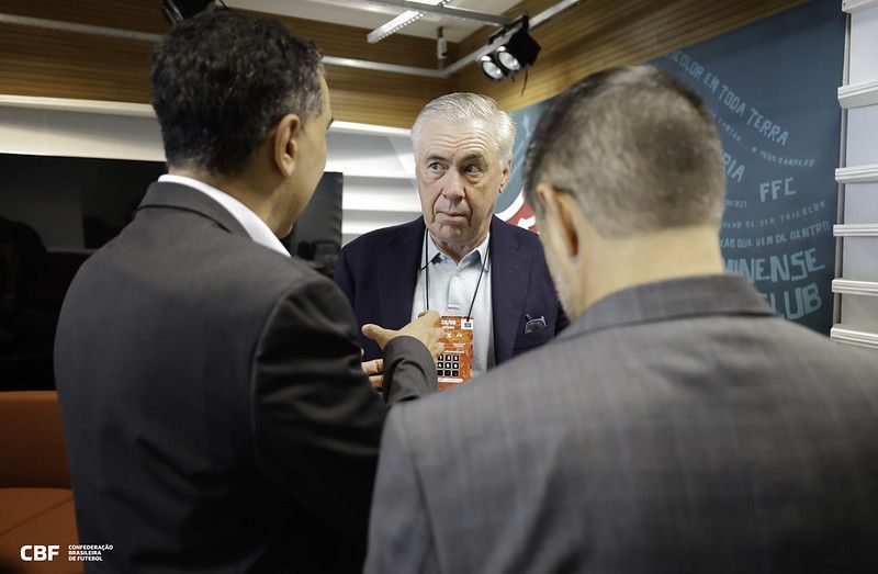 Carlo Ancelotti no Maracanã