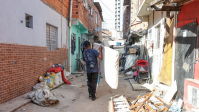 Estamos libertando Favela do Moinho de situações de risco, diz Tarcísio