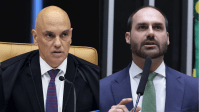 Moraes: Bolsonaro é "responsável financeiro" de Eduardo e deve ser ouvido