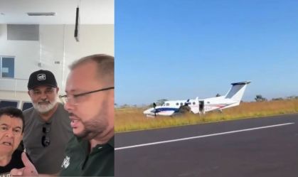 Avião com dupla Rionegro & Solimões sai da pista em aeroporto de SP