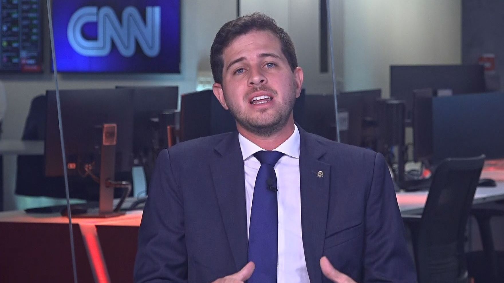 Pedro Campos (PE), líder do PSB na Câmara dos Deputados, em entrevista à CNN