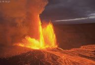 Vulcão Kilauea entra em erupção com jatos de mais de 300 metros de altura