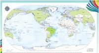 IBGE disponibiliza série de novos mapas-múndi em celebração à Independência