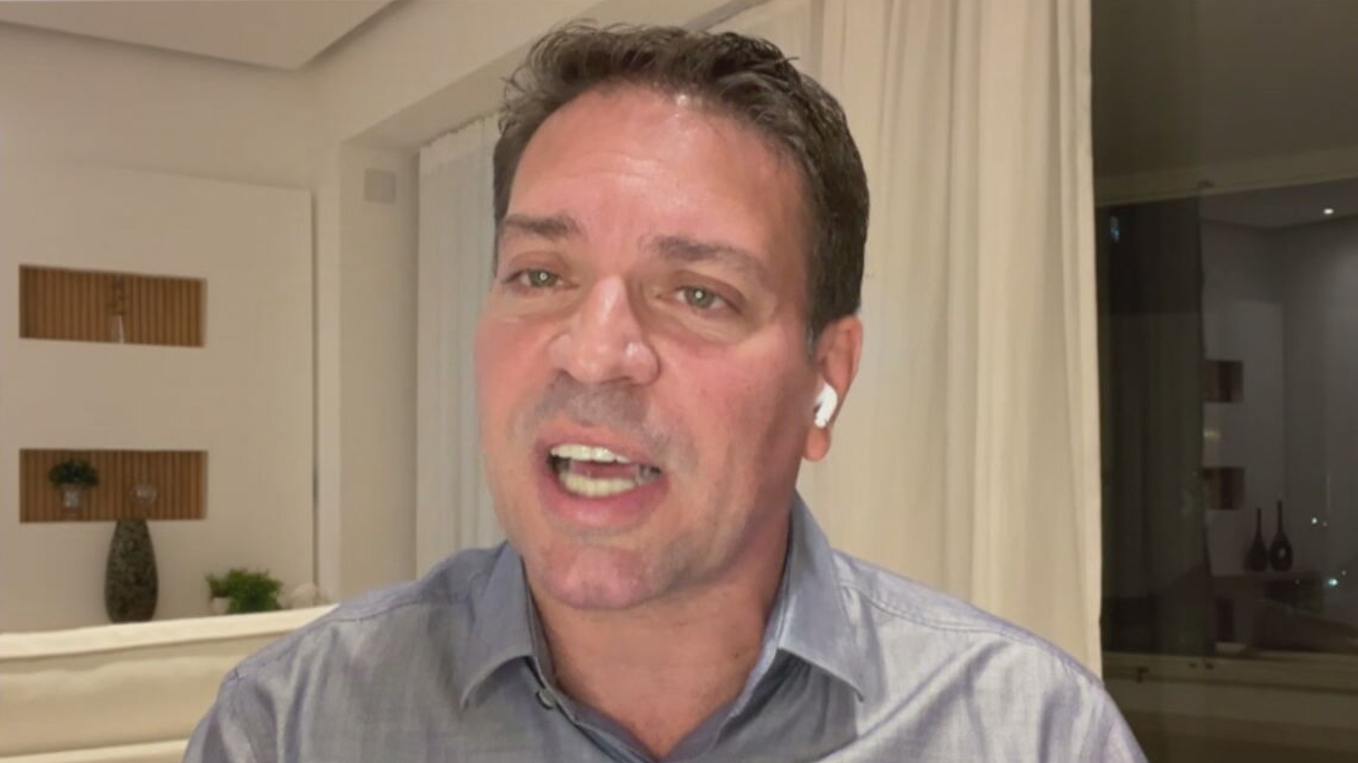 Deputado federal Alexandre Ramagem (PL-RJ), em entrevista à CNN