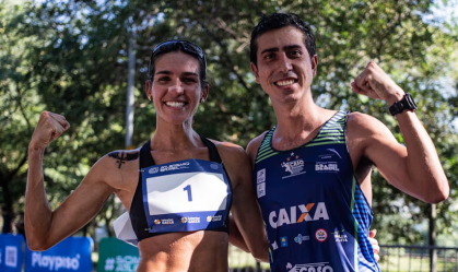 Marcha Atlética: Caio Bonfim e Viviane Lyra ficam com a prata, na Polônia