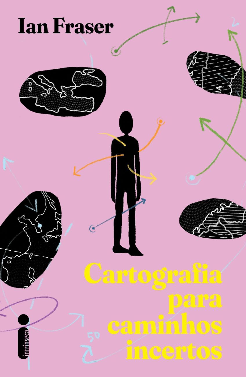 Capa de "Cartografia para caminhos incertos" • Divulgação/Intrínseca