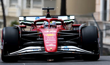 Leclerc lidera primeiro treino em Mônaco após colisão com Stroll