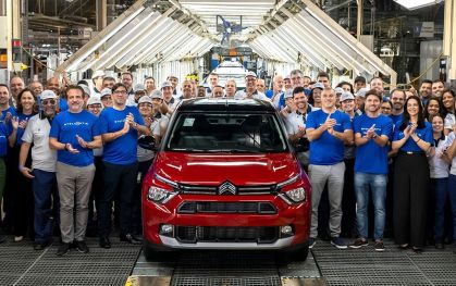 Citroën Basalt é o milionésimo carro fabricado pela marca em Porto Real (RJ)
