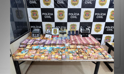 Quadrilha do THC: casal é preso com R$ 1,5 milhão em hotel de SP