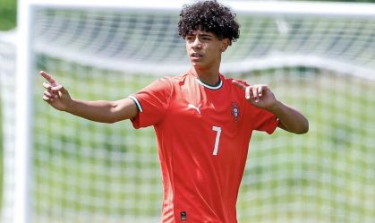Cristiano Júnior estreou pela seleção de Portugal
