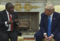 Trump cobra líder sul-africano por acusação de “genocídio” de brancos