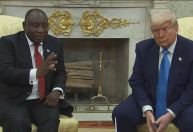 Donald Trump se encontra com o presidente sul-africano na Casa Branca