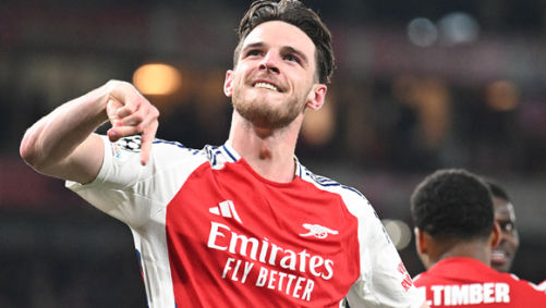Declan Rice, jogador do Arsenal