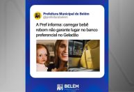 Prefeitura de Belém diz que mães de bebê reborn não têm direito preferencial