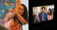 Taís Araújo mostra bastidores do encontro de Odete Roitman e Raquel