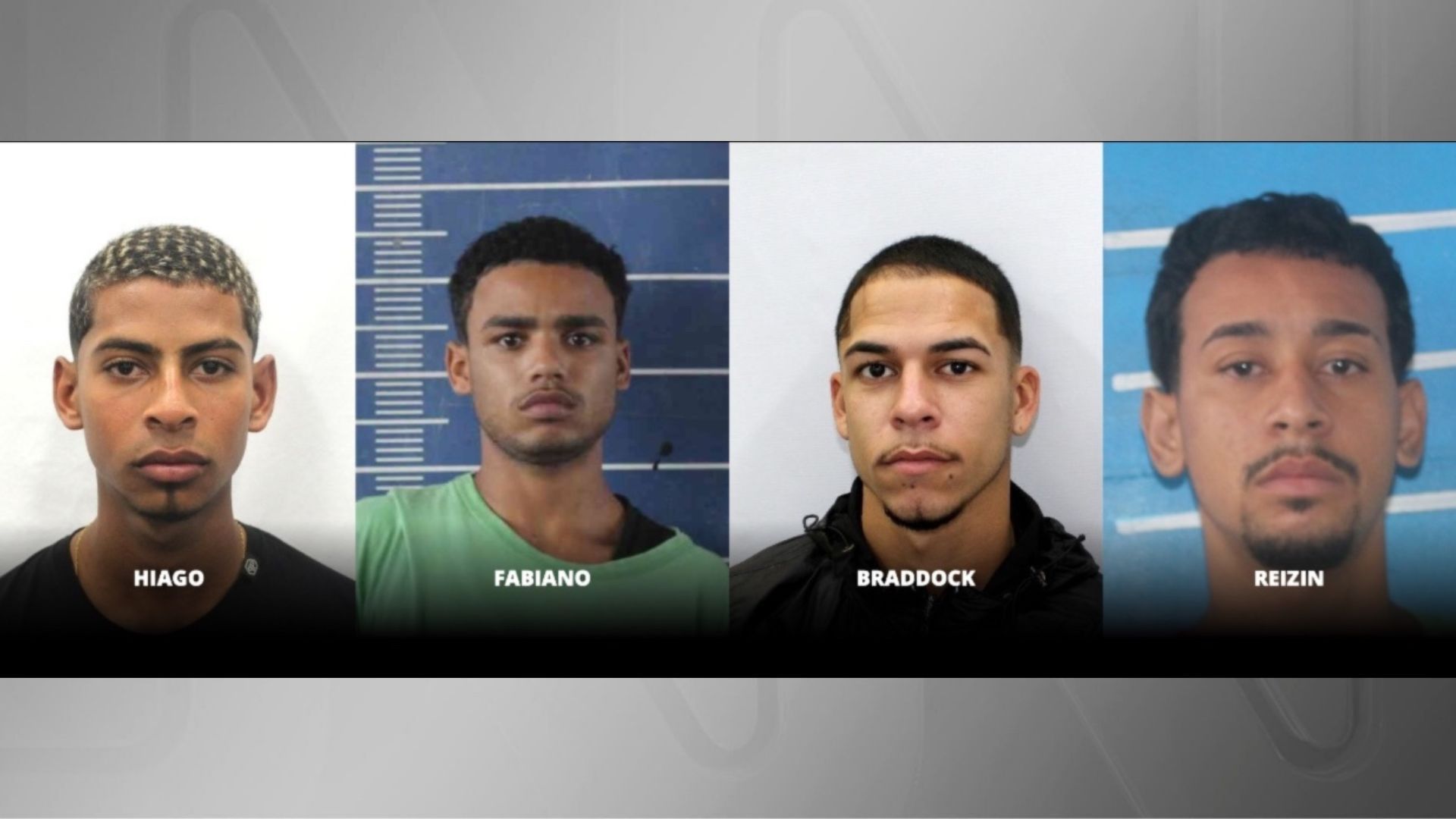 Imagem de destaque do post: Cara de Bola, Reizin, Gaguinho: nomes que desafiam a polícia no RJ