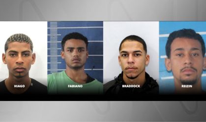 Imagem de destaque do post: Cara de Bola, Reizin, Gaguinho: nomes que desafiam a polícia no RJ