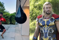 Chris Hemsworth mostra rotina de treinamento para novo "Vingadores"