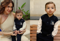 Claudia Raia mostra filho caçula nas redes sociais e web reage