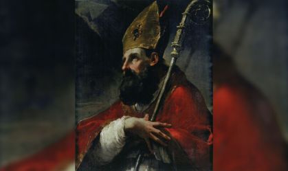 Agostinho de Hipona (Santo Agostinho). Coleção particular.