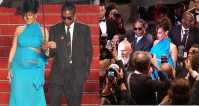 Gravidíssima, Rihanna acompanha A$AP Rocky em sua estreia em Cannes