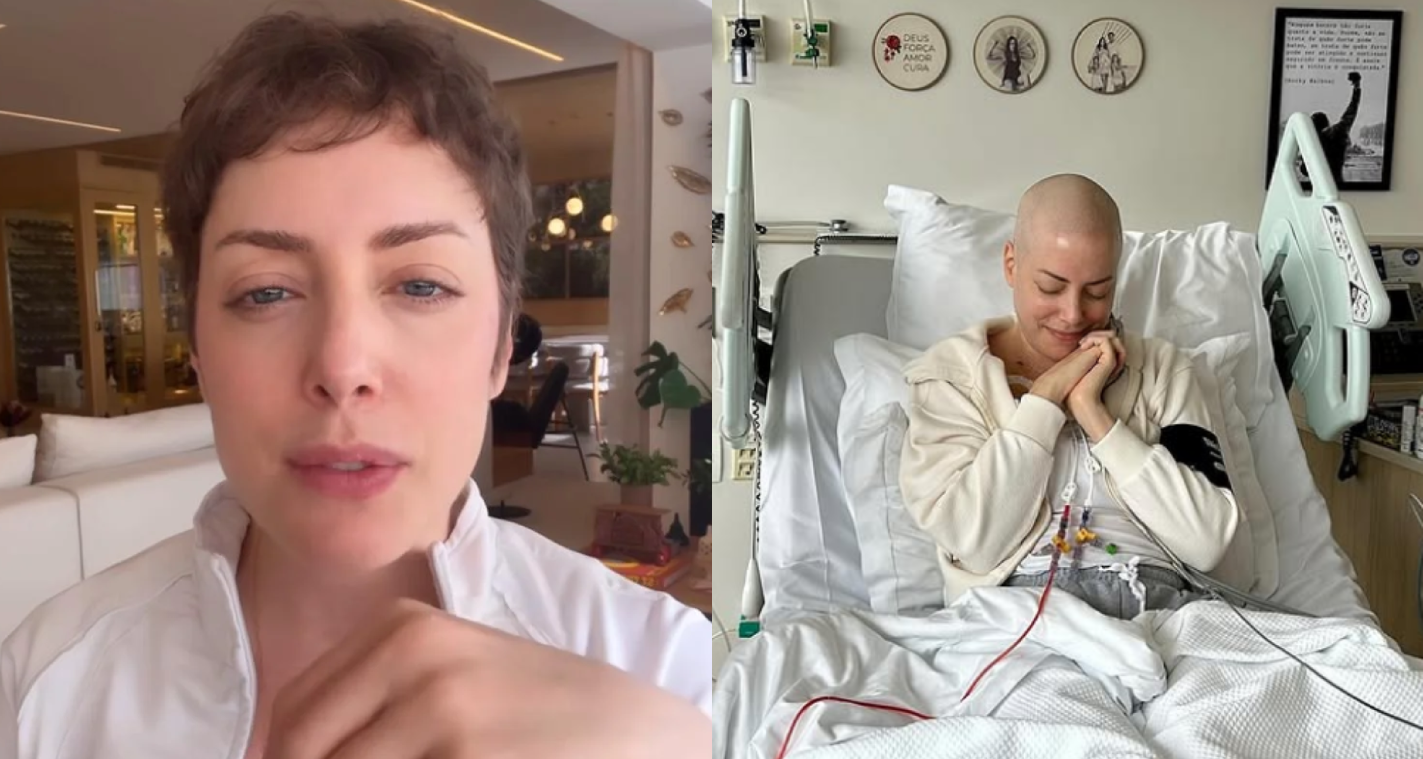 Fabiana justus atualiza estado de saúde após transplante de medula | cnn brasil