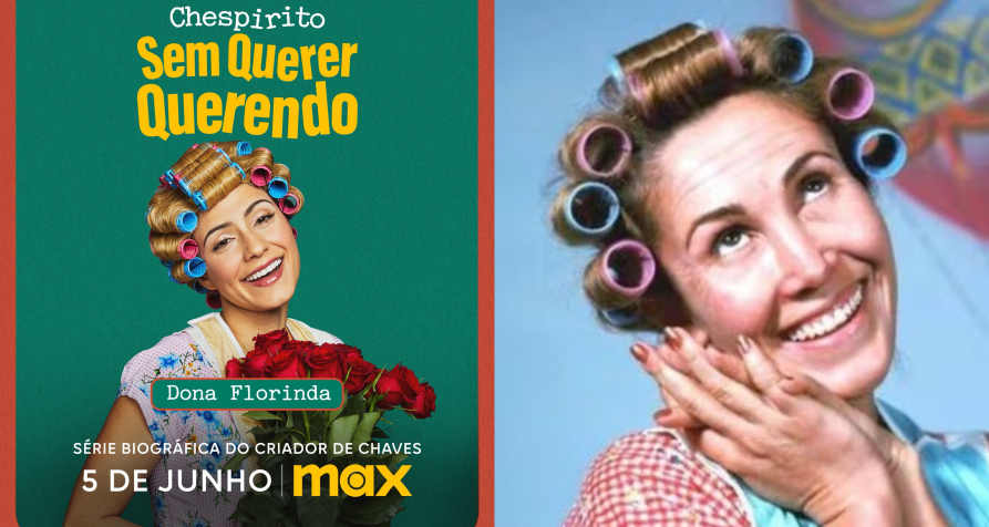 Nome de atriz que interpretou Dona Florinda precisou ser alterado na série de 2025 • Reprodução/HBO Max/Televisa