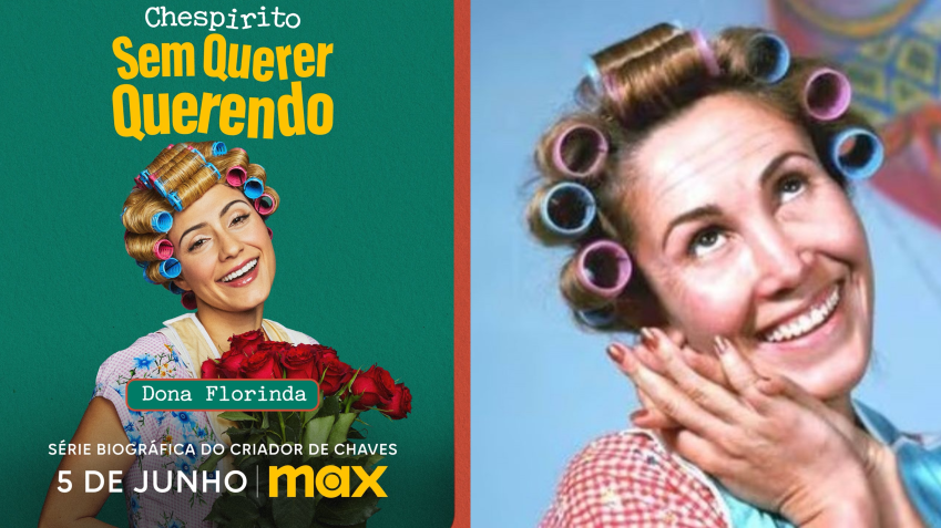 Nome de atriz que interpretou Dona Florinda precisou ser alterado na série de 2025 • Reprodução/HBO Max/Televisa