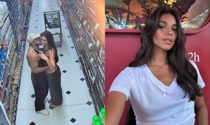 Assumidos! Ex-BBB Alane posta foto agarradinha com Fran Gil