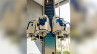 Funcionário fica preso em brinquedo durante manutenção em BH